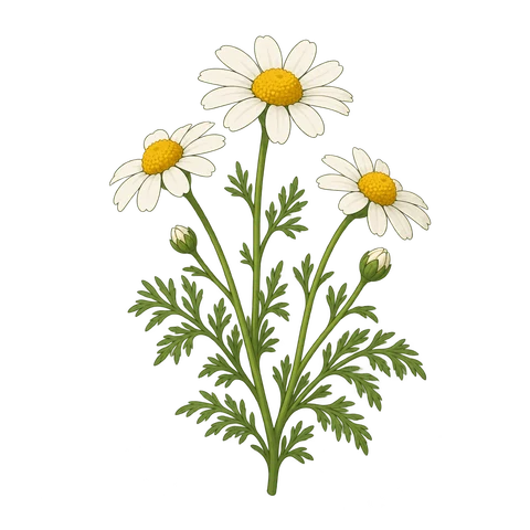 Chamomile illustration