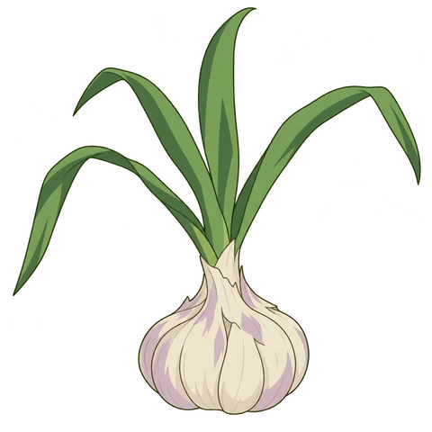 Garlic illustration