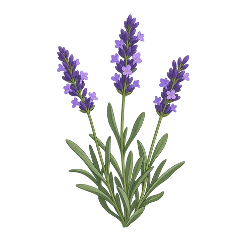 Lavender illustration