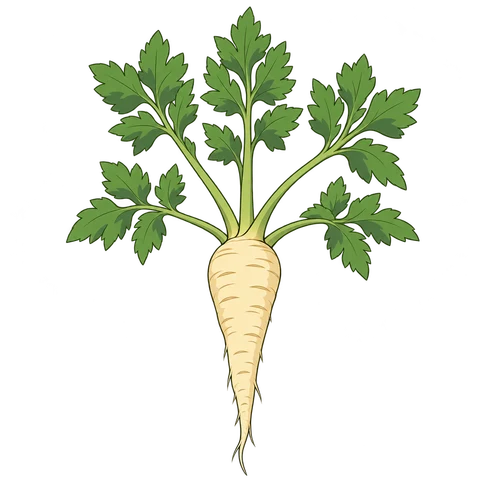 Parsnip illustration